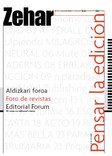 47-48 Pensar la edición. Foro de revistas